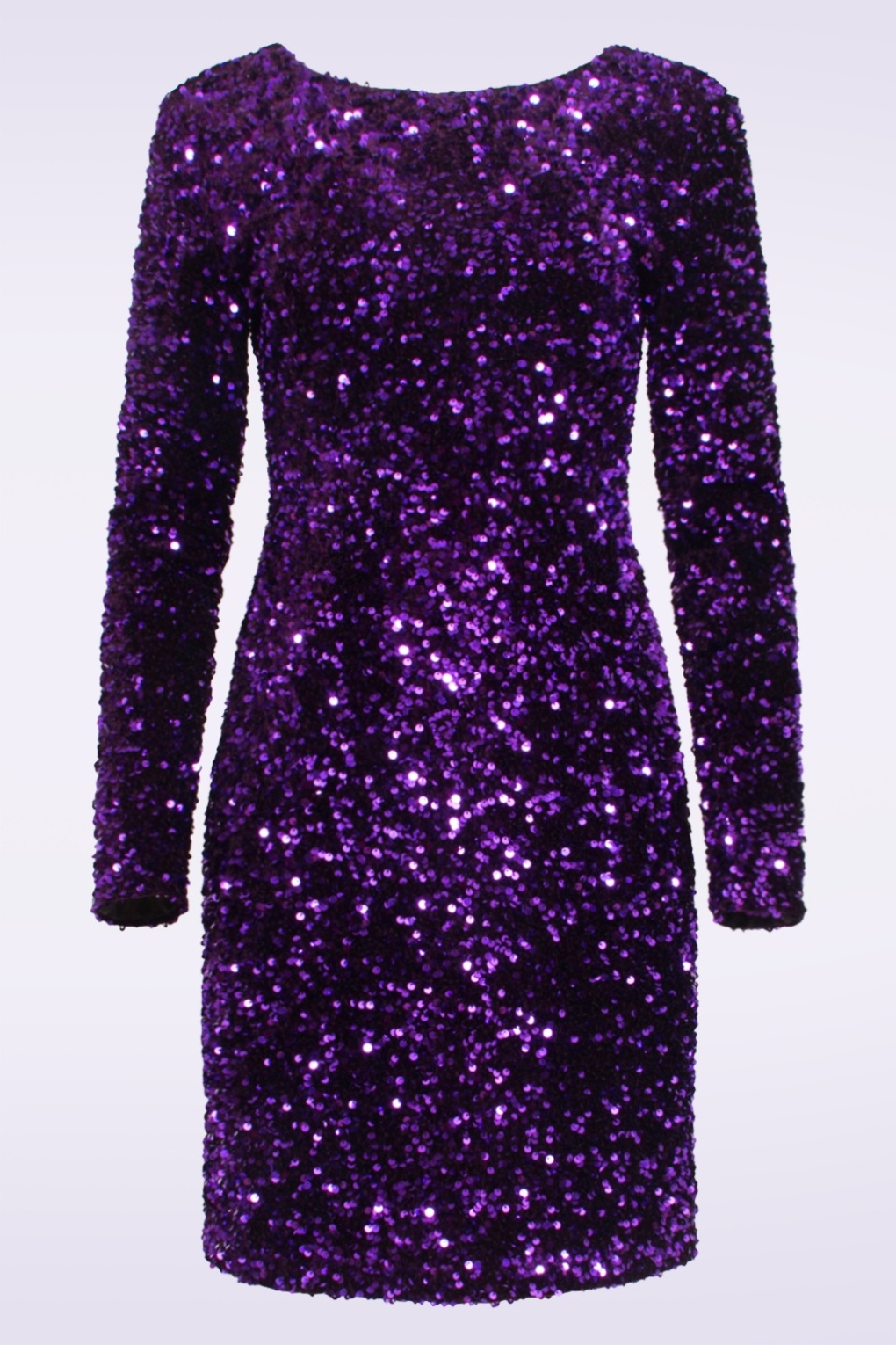 Serena Paillettenkleid in Lila