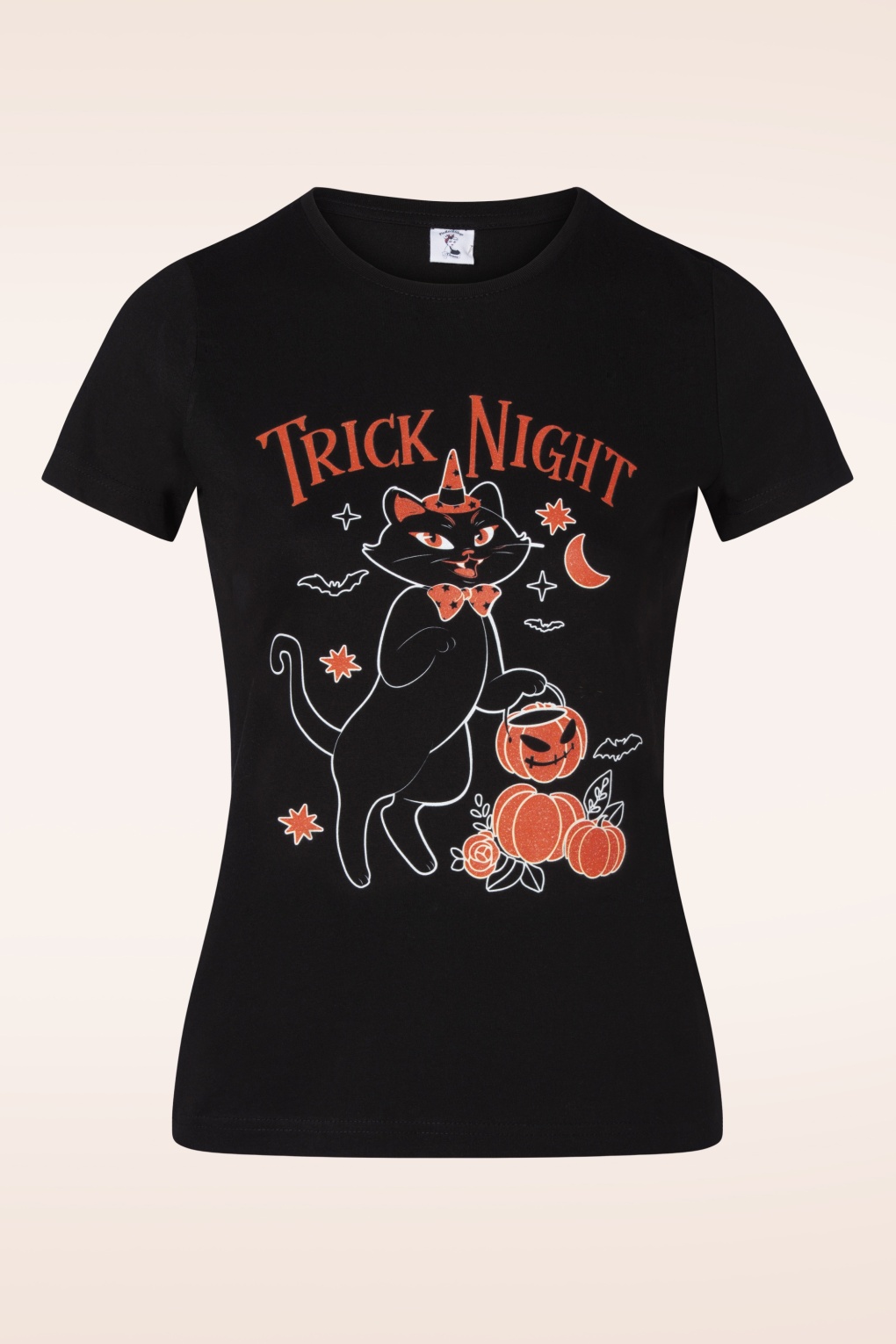 Trick Night T-Shirt in Schwarz
