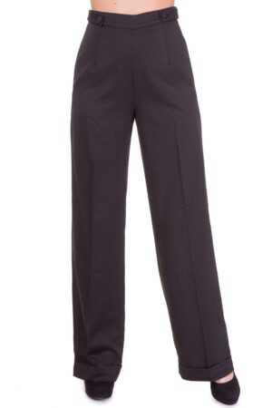 Banned Marlene-Hose Party On Schwarz Vintage