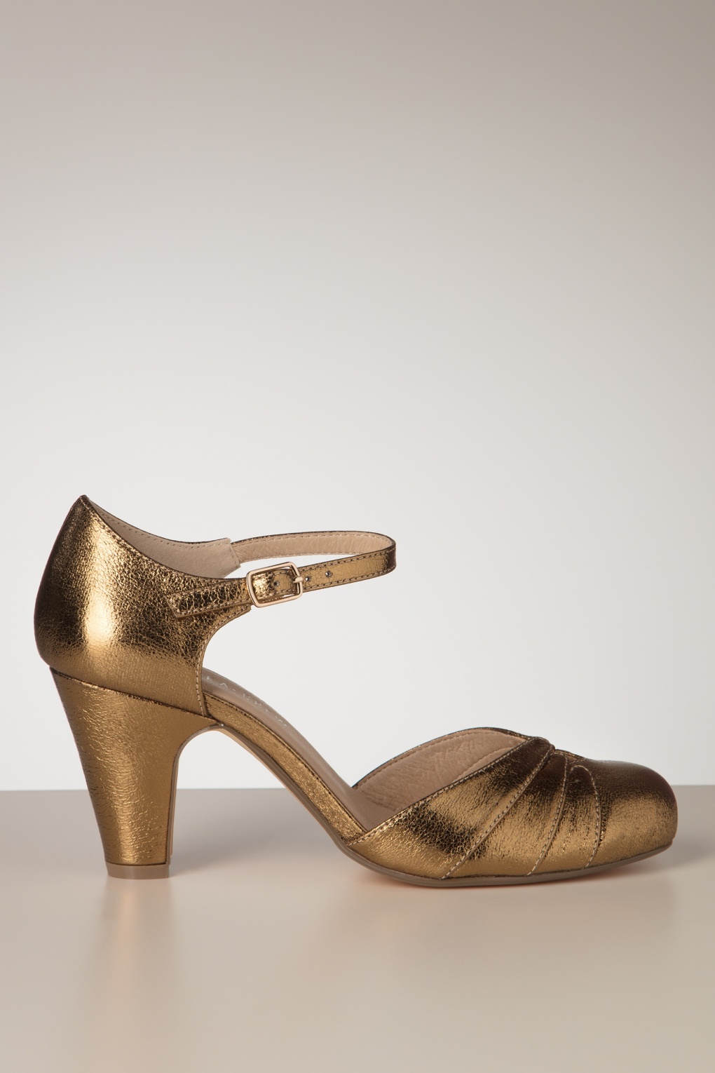 Goldie Mary Jane Pumps in Bronze
