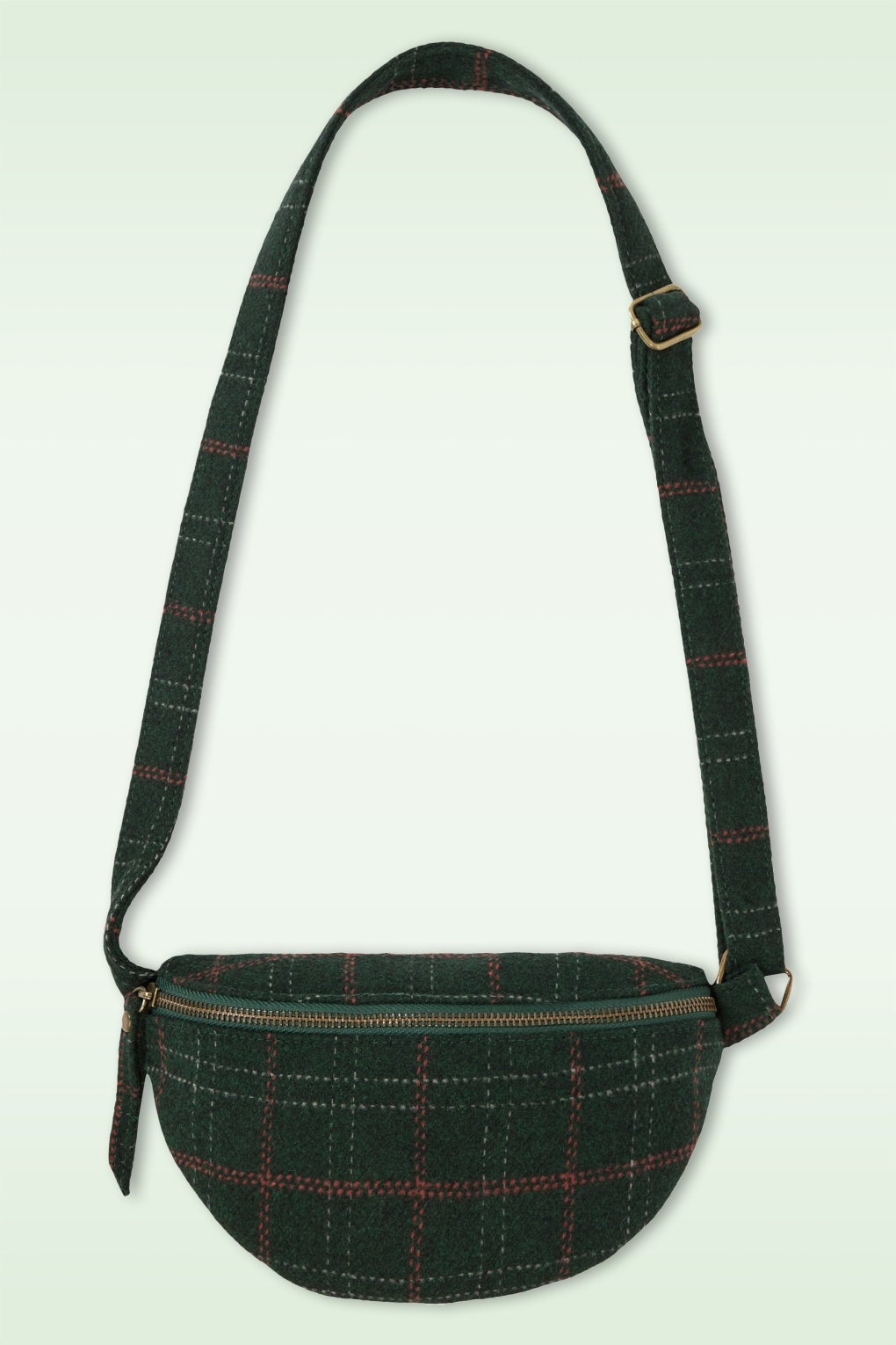 Tweedy Kleine Tasche in Platanengrün