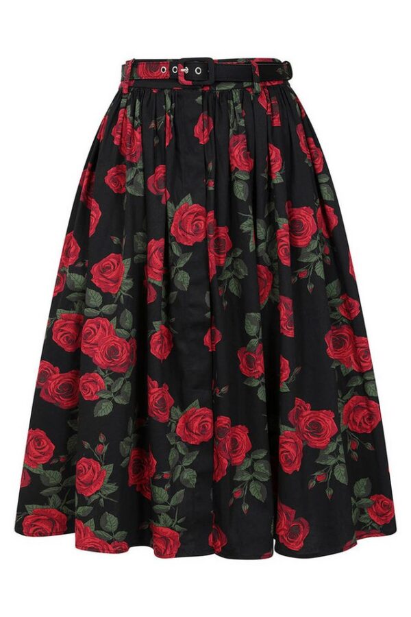 Sottoveste Annata 1950s Donna Sottogonne al Ginocchio Retro Petticoats Vintage Rockabilly Mini Gonne