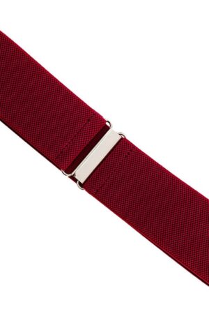 Banned Taillengürtel Gloria Burgunder Vintage Retro Stretchgürtel