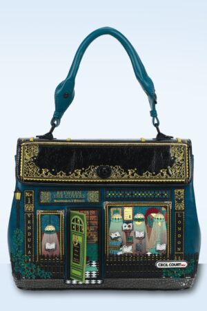 Between the Covers Bookbinders Grace Tasche in Schwarz