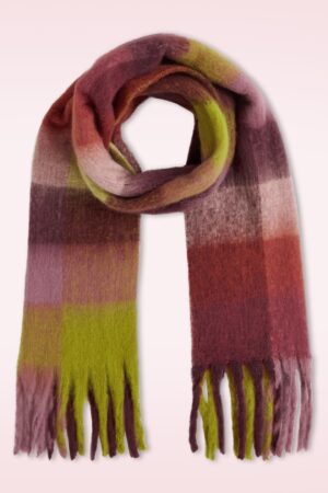 Check Schal mehrfarbig