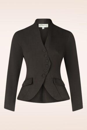 Coline Sadie Blazer in Dunkelbraun