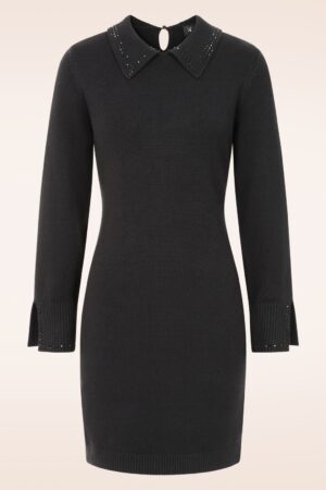 Dazzle Me Kleid in Schwarz