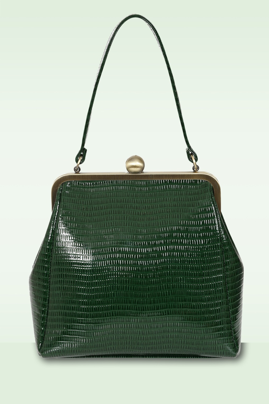 Doris Handtasche in Dunkelgrün