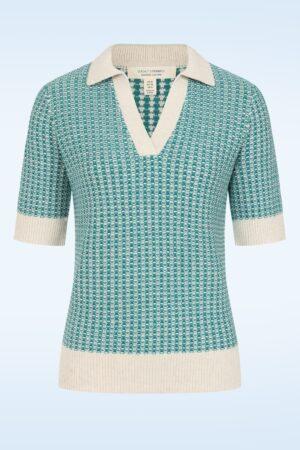 Downwind Strickoberteil in Chalk Emulsion