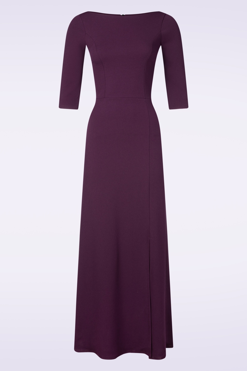 Exklusiv bei Topvintage ~ Amelia Maxikleid in Aubergine