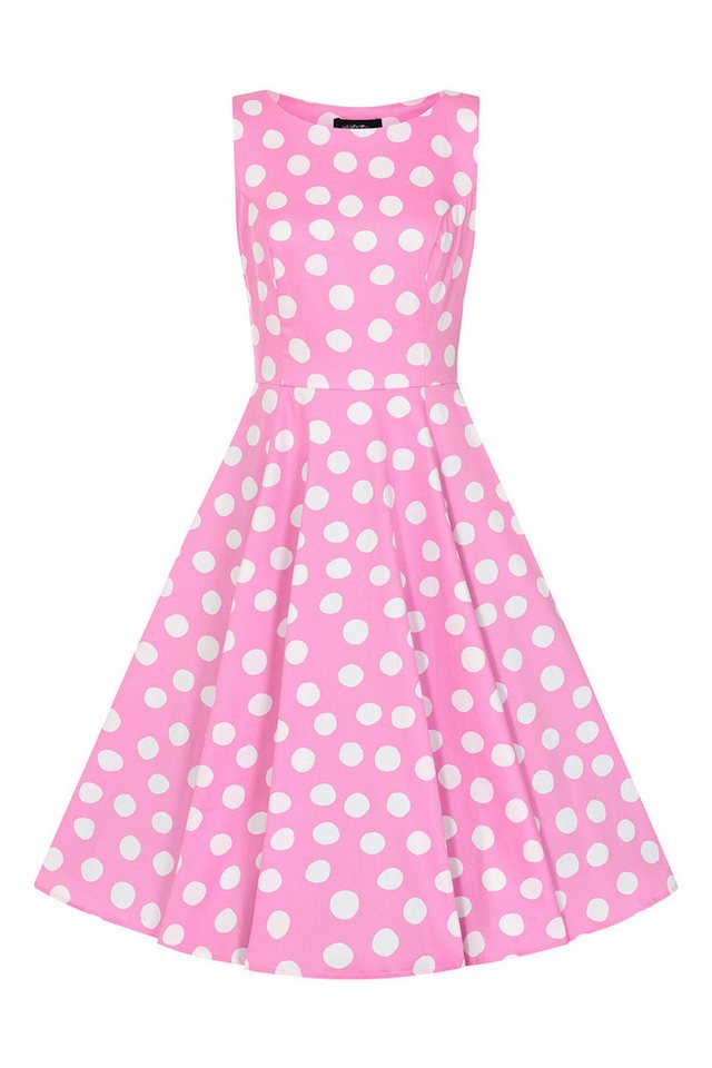 Hearts & Roses London A-Linien-Kleid Lyra Polka Dot Vintage Retro Gepunktet