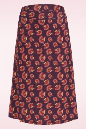 Holly Bird of Paradise Rock in Burgunderrot