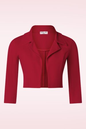 Jackie Bolero Blazer in Rot