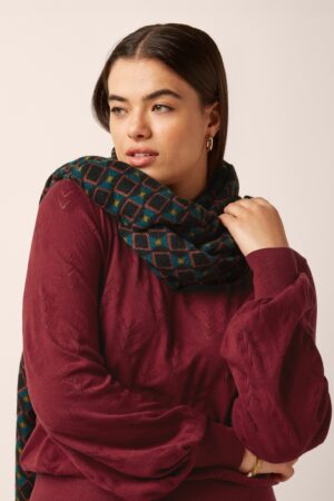 Jazzy Schal in Schwarz