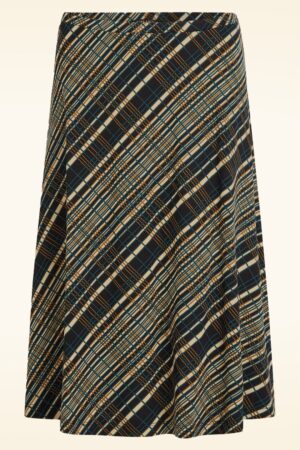 Juno Chime Midi-Rock in Schwarz und mehrfarbig