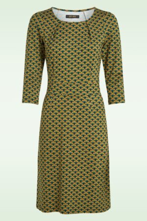 Mona Frio Kleid in Spruced Grün