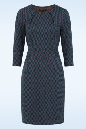 Mona Spring Kleid in Abendblau