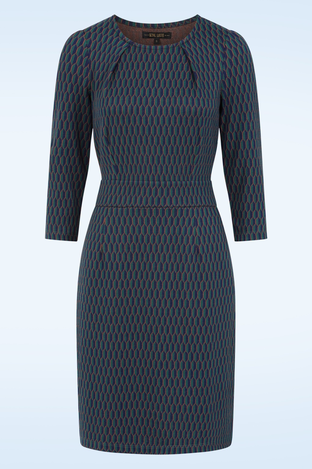 Mona Spring Kleid in Abendblau