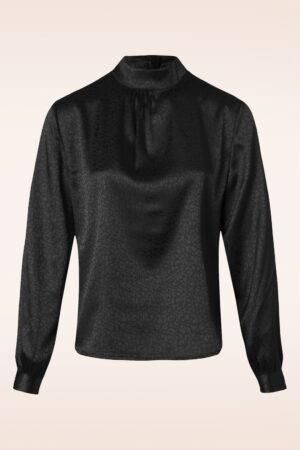 Natalie Bluse in Schwarz