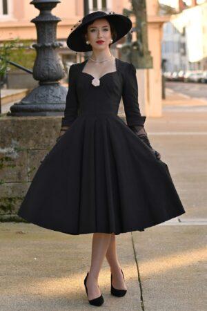 Vanity Swingkleid in Schwarz