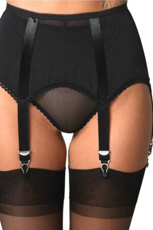 Vicky's Nylons Strumpfhalter Abby Strumpfhalter 6 Straps Schwarz oder Rot