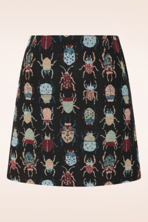 Aubin Beetlejuice Jacquard-Minirock in mehrfarbig