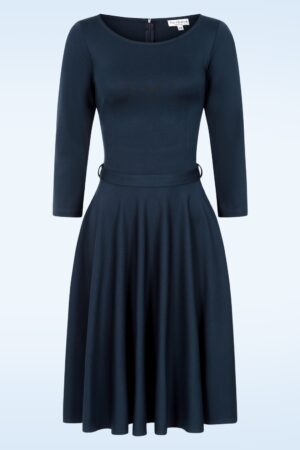 Ballerina Kleid in Marineblau