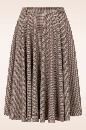 Circle Karierter Swingrock mehrfarbig