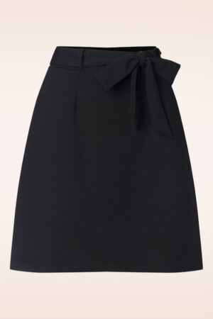 Exklusiv bei Topvintage ~ Jessy A-Linien Rock in Schwarz