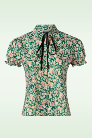 Garten Bluse in Grün