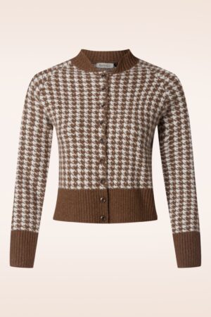 Hattie Strickjacke in Braun