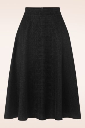 Hope Shimmer Swing Rock in Schwarz