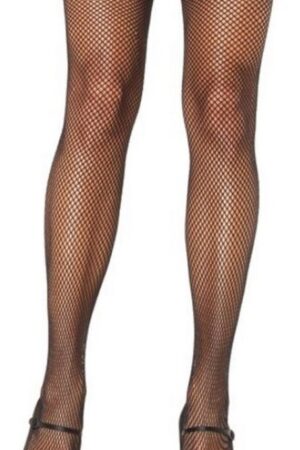 Leg Avenue Strapsstrümpfe Straps Strümpfe Netzstrümpfe in schwarz transparent Größe 36 bis 40