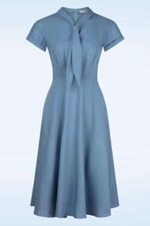 Shirley Sail Swing Kleid in Hellblau.