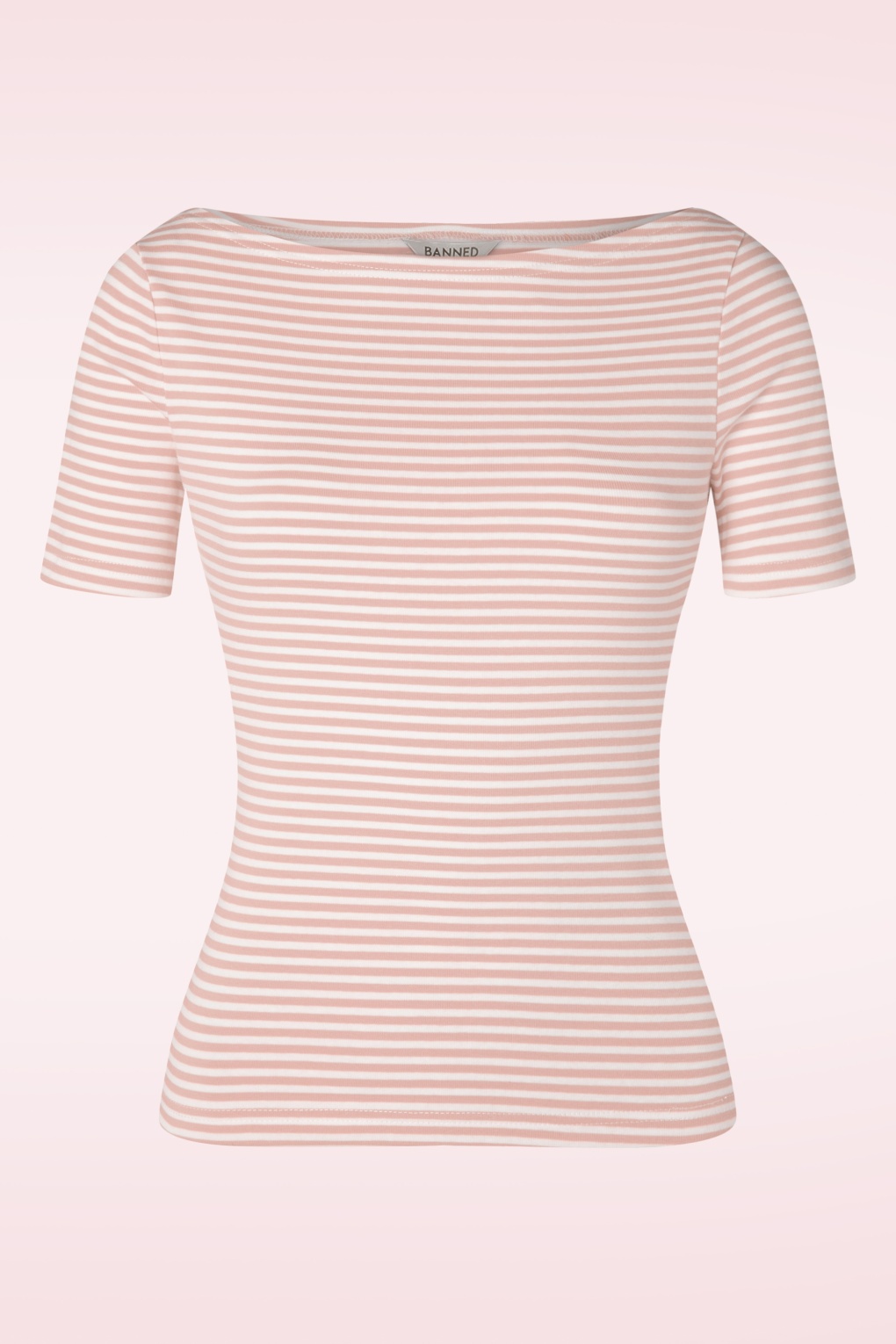 Sweet Candy Jersey Shirt in Blush