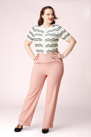 Exklusiv bei Topvintage ~ Adeline Hose in Hellrosa