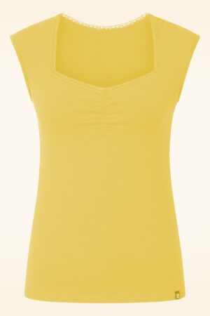 Let Romance Rule Oberteil in Yummy Yellow