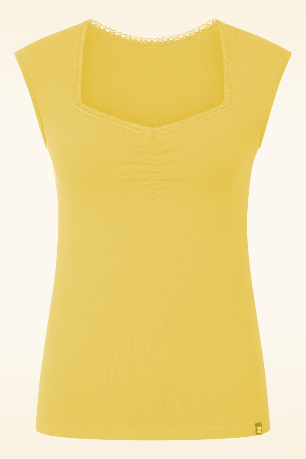 Let Romance Rule Oberteil in Yummy Yellow