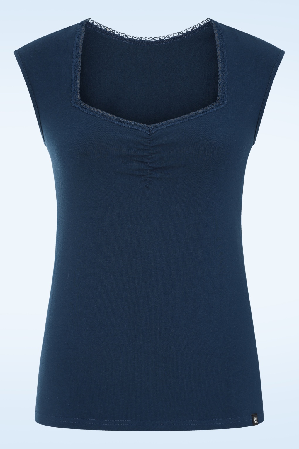 Let Romance Rule Oberteil in dunklem Ultramarin