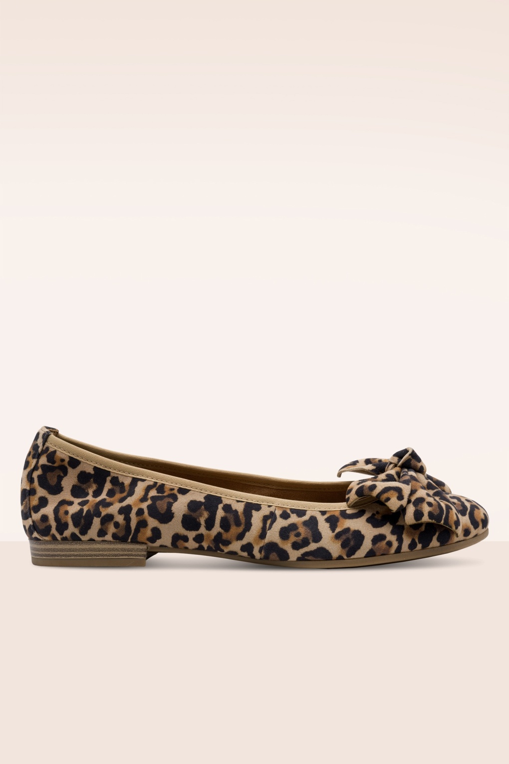 Savannah Chic Ballerinas mit Leopardenmuster