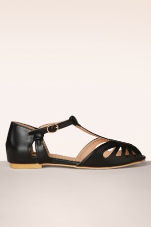 Secret Love Flats in Schwarz