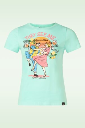 They see me Aperollin T-Shirt in Mint