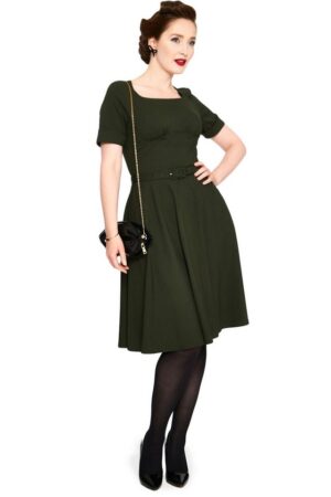 Voodoo Vixen A-Linien-Kleid Lucia Vintage Rockabilly Retro