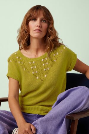 Ann Eden Oberteil in Grün