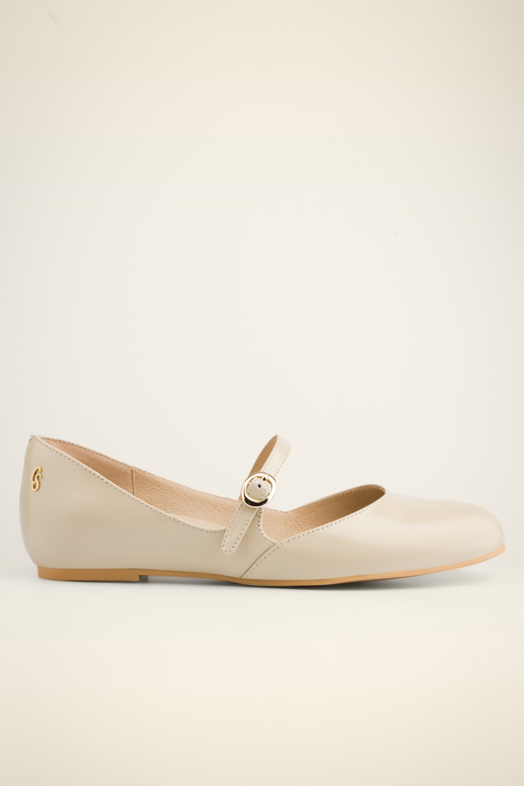 Bronte Ballerinas in Creme