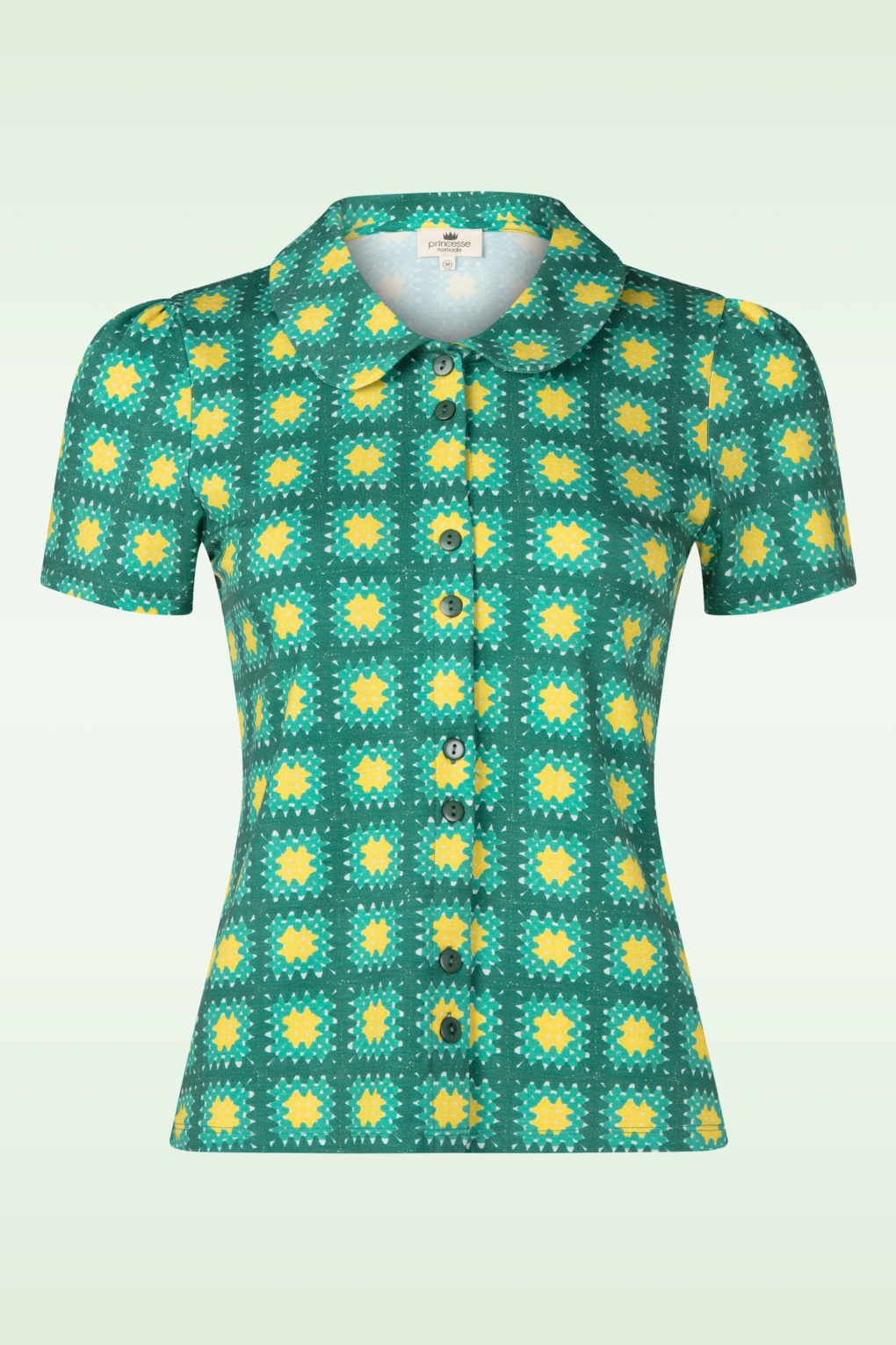 Chemise Leona Bluse in Crochet