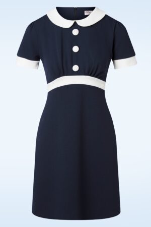 Duffy Kleid in Marineblau.