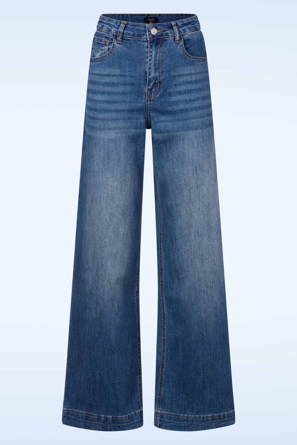 Fernanda Jeans in Mittelblau