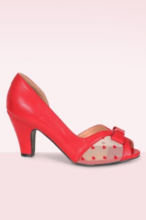 Liebe von Kelly Lee Pumps in Rot