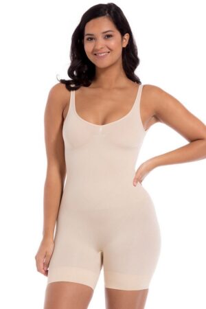 MAGIC Bodyfashion Shaping-Body Low Back Bodysuit extrem tiefer Rückenausschnitt, glatte, nahtlose Verarbeitung